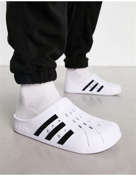 adidas adilette hombre|adidas men adilette clogs.